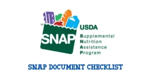 snap documents checklist