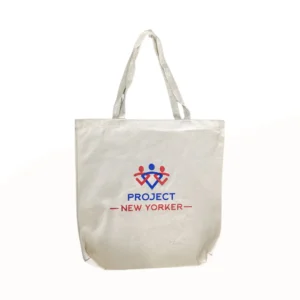 Project New Yorker cream tote Bag