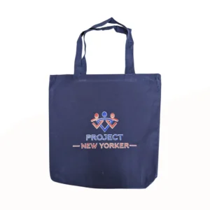 Project New Yorker tote bag blue